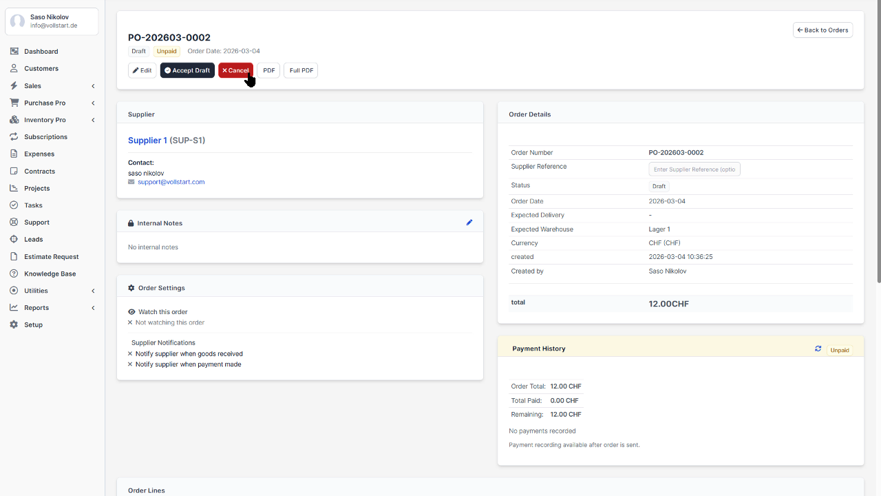 Purchase Pro - Procurement Management & Suppliers - Image 5
