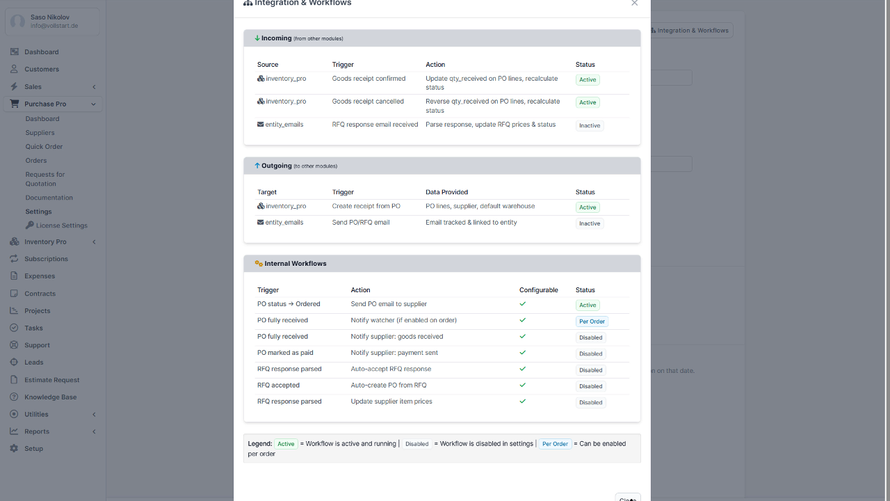 Purchase Pro - Procurement Management & Suppliers - Image 9
